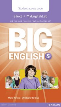 Big English 5 Pupil´s eText and MEL Access Code