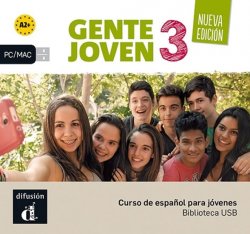 Gente Joven Nueva Ed. 3 (A2+) – Biblioteca USB
