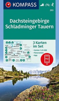 Dachsteingruppe, Schladminger Tauern (sada 3 map )  293  NKOM