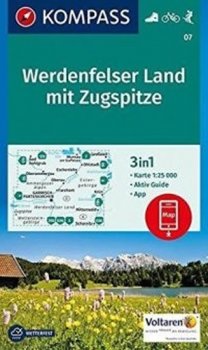 Werdenfelser Land mit Zugspitze  07  NKOM 1:25T