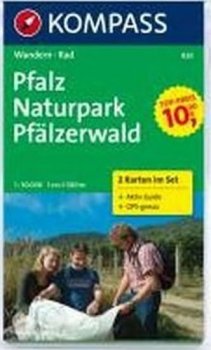 Pfalz Naturpark Pfälzerwald 826 , 2 mapy / 1:50T NKOM