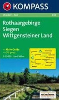 ROTHAARGEBIRGE,SIEGEN,WITTGENSTEINER LAND 1:50 000