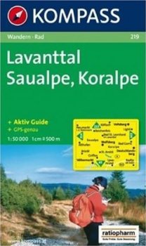 LAVANTTAL SAUALPE 1:50 000