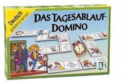 Deutsch Spielend Lernen: Das Tagesablauf-domino