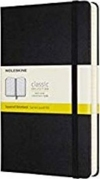 Moleskine: Zápisník Expanded tvrdý čtverečkovaný L