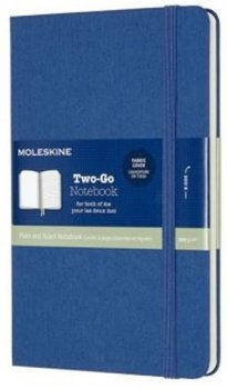 Moleskine: Two-go zápisník modrý
