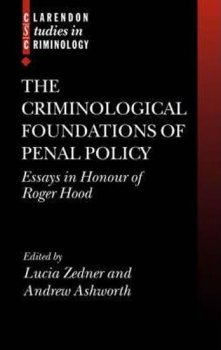 Criminological Foundations of