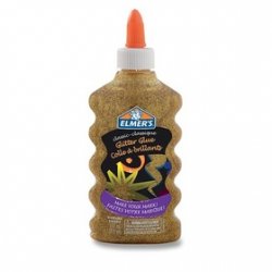 Lepidlo ELMER´S Glitter Glue 177ml, zlaté