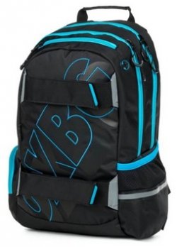 Studentský batoh OXY Sport BLACK LINE blue