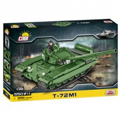 Stavebnice COBI 2615 II World War Tank T72 M1, 128/550 kostek+1 figurka