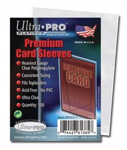 UltraPRO: Platinum Premium Card Sleeves