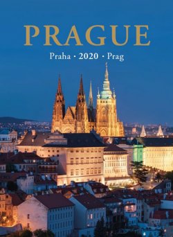 Kalendář nástěnný 2020 - Praha / Prague / Prag 24,5 x 34 cm