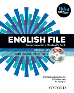 English File 3rd edition Pre-Intermediate Student´s book with Oxford Online Skills (without iTutor CD-ROM)       