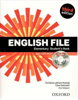 English File 3rd edition Elementary Student´s book (without iTutor CD-ROM)                   