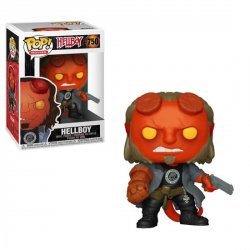 Funko POP Movies: Hellboy - Hellboy w/BPRD Tee