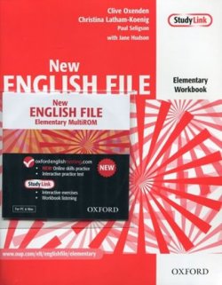 New English File Elementary Workbook with MultiRom Pack