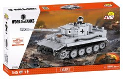 Stavebnice COBI 3000B WORLD of TANKS Tank Tiger I/545 kostek+1 figurka