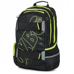 Studentský batoh OXY Sport BLACK LINE green