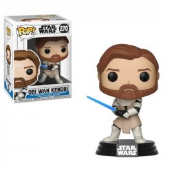 Funko POP Star Wars Bobble: Clone Wars - Obi Wan Kenobi