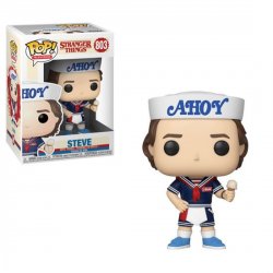 Funko POP TV: Stranger Things S3 - Steve w/Hat and Ice Cream 