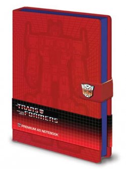 Zápisník Transformers G1 - Premium - A5