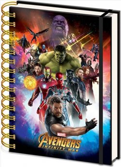 Zápisník Avengers: Infinity War A5