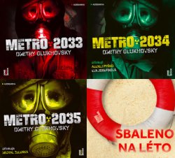 Metro trilogie - CDmp3 (komplet Metro 2033, Metro 2034, Metro 2035)