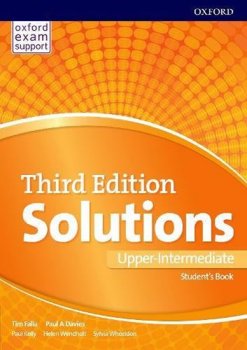 Solutions 3rd Edition Upper-Intermediate Student´s Book and Online Practice Pack International Editi