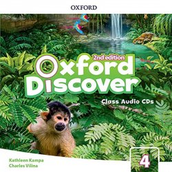 Oxford Discover Second edition 4 Class Audio CDs (3)