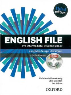 English File 3rd edition Pre-Intermediate Student´s book (česká edice)      