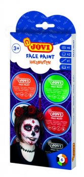 JOVI obličejové barvy 6x 8ml polštáře HALLOWEEN