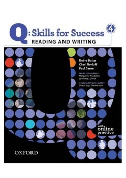 Q: Skills for Success 4 Reading & Writing Student´s Book with Online Practice