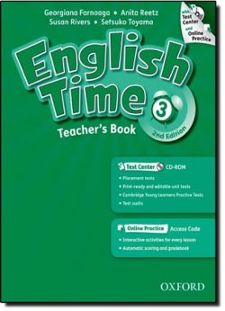 English Time 2nd Edition 3 Teacher´s Book + Test Center CD-Rom and Online Practice Pack