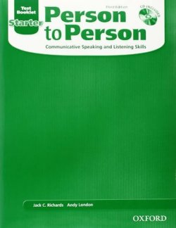 Person to Person 3rd Edition Starter Test Booklet + CD