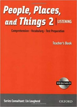 People, Places and Things Listening 2 Teacher´s Book + Audio CD Pack