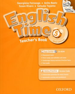 English Time 2nd Edition 5 Teacher´s Book + Test Center CD-Rom and Online Practice Pack