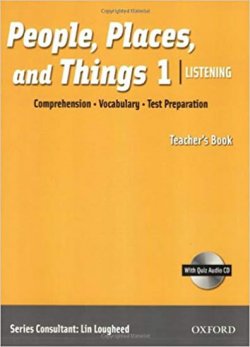 People, Places and Things Listening 1 Teacher´s Book + Audio CD Pack