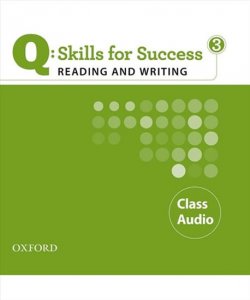 Q: Skills for Success 3 Reading & Writing Class Audio CDs /3/