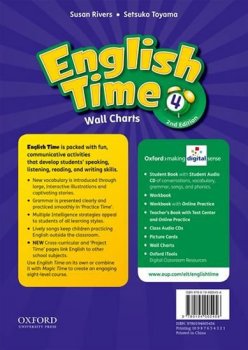 English Time 2nd Edition 4 Wall Charts