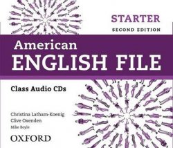 American English File Second Edition Starter: Class Audio CDs (4)