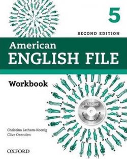 American English File Second Edition Level 5: Workbook with iChecker