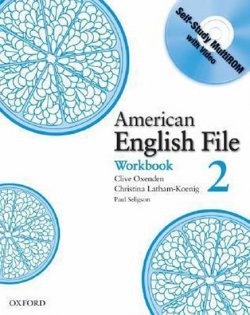 American English File 2 Workbook with CD-Rom Pack