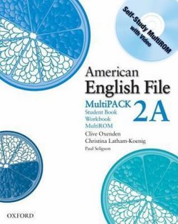 American English File 2 Student´s Book + Workbook Multipack A