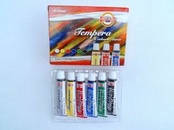 Koh-i-noor souprava temperových barev 6 x 10 ml