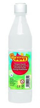 JOVI temperová barva 500ml v lahvi bílá