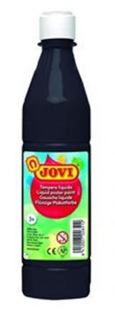 JOVI temperová barva 500ml v lahvi černá