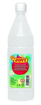 JOVI temperová barva 1000ml v lahvi bílá