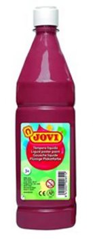 JOVI temperová barva 1000ml v lahvi hnědá