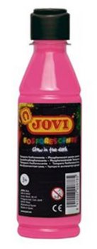 JOVI temperová barva neónová 250ml v lahvi růžová