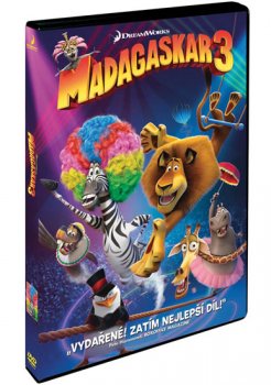 Madagaskar 3. DVD